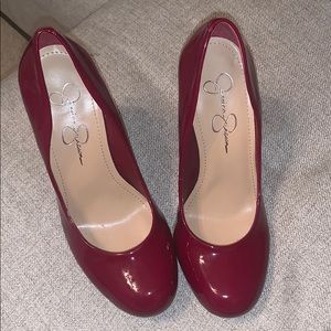 Maroon Jessica Simpson Heels